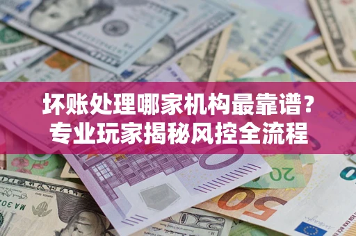 武汉坏账处理哪家机构最靠谱？专业玩家揭秘风控全流程