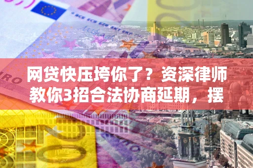 武汉网贷快压垮你了？资深律师教你3招合法协商延期，摆脱暴力催收！