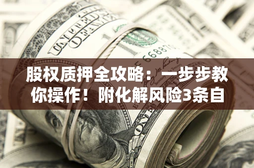 武汉股权质押全攻略：一步步教你操作！附化解风险3条自救法则