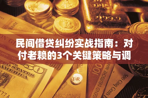 武汉民间借贷纠纷实战指南：对付老赖的3个关键策略与调解盲区解析