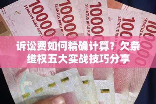 武汉诉讼费如何精确计算？欠条维权五大实战技巧分享