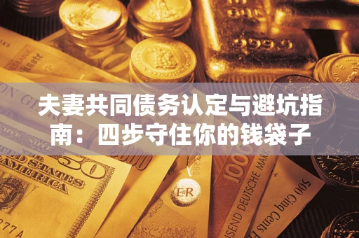 武汉夫妻共同债务认定与避坑指南：四步守住你的钱袋子