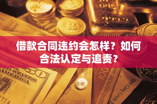 武汉借款合同违约会怎样？如何合法认定与追责？