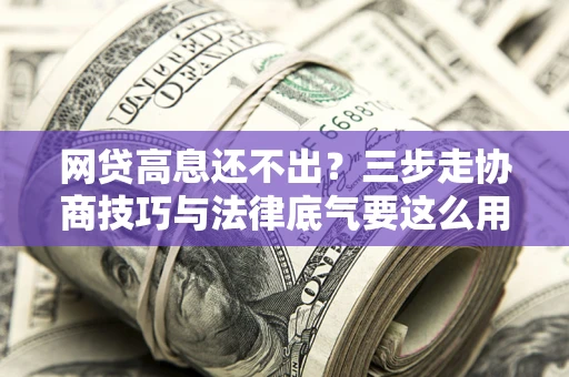武汉网贷高息还不出？三步走协商技巧与法律底气要这么用