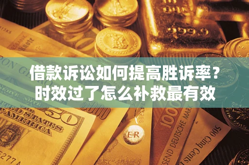 武汉借款诉讼如何提高胜诉率？时效过了怎么补救最有效